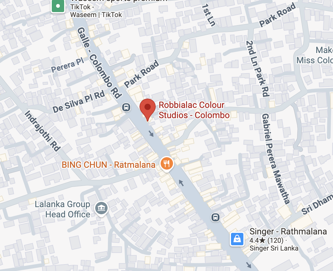 Rathmalana Map